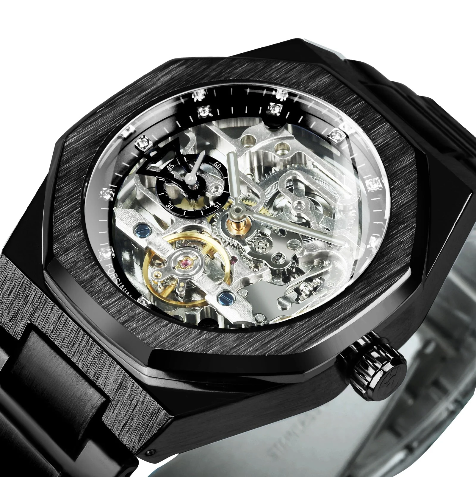 Royale Skeleton Mechanical Men Watch - Image 15