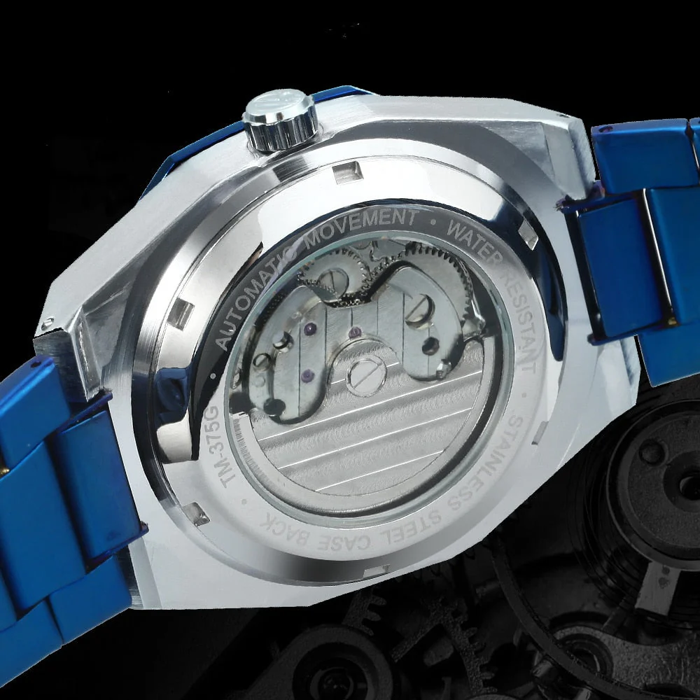 Royale Skeleton Mechanical Men Watch - Image 4