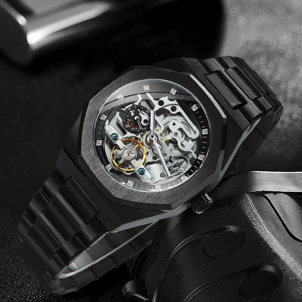 Royale Skeleton Mechanical Men Watch - Image 6