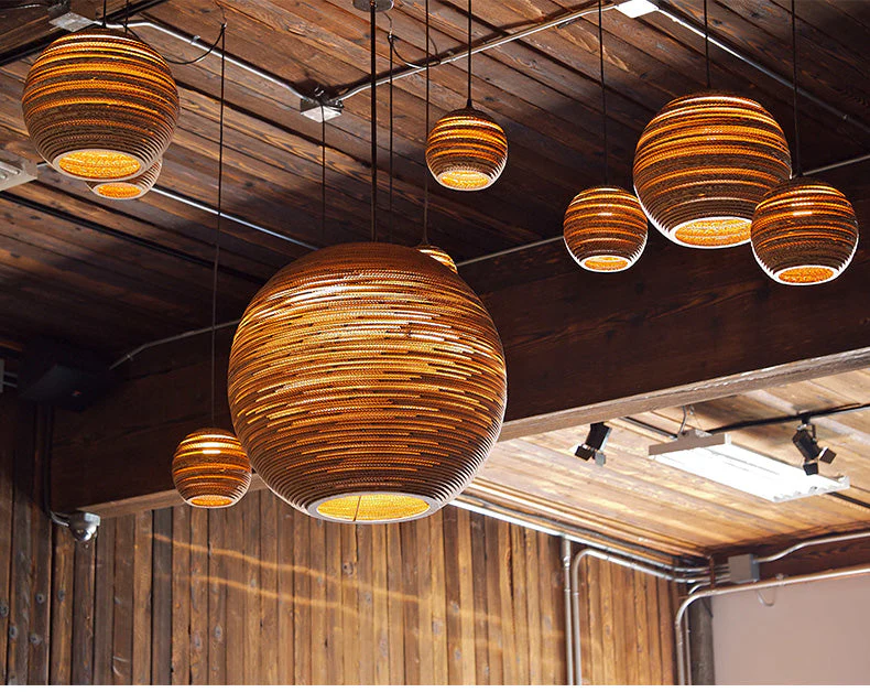 Rural Style Retro Indoor Pendant Lamp - Image 3
