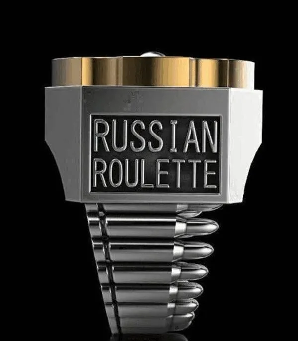 Russian Roulette Bullet-Shaped Self-Defense Ring - Image 4