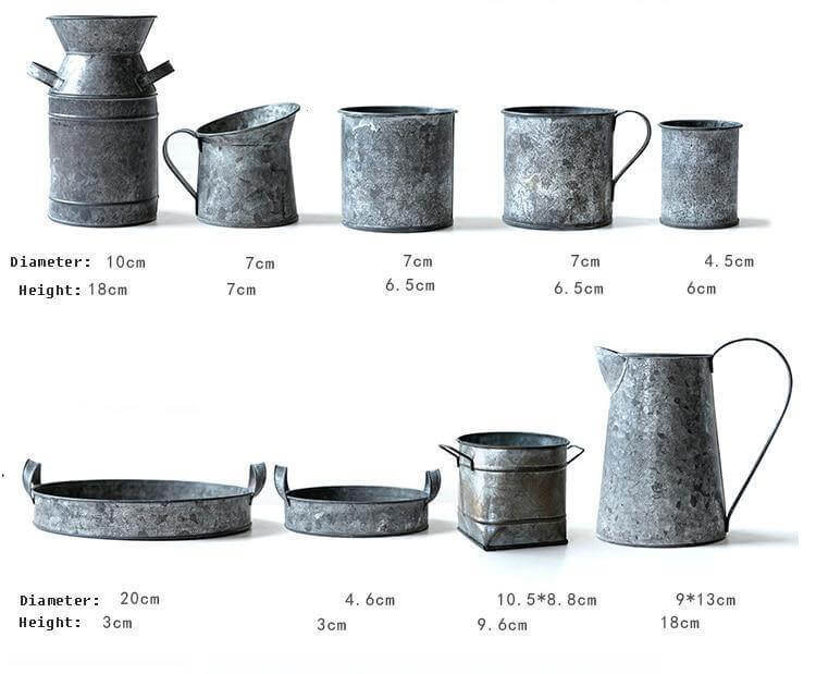 Rustic Wrought Iron Serving Set - Image 2