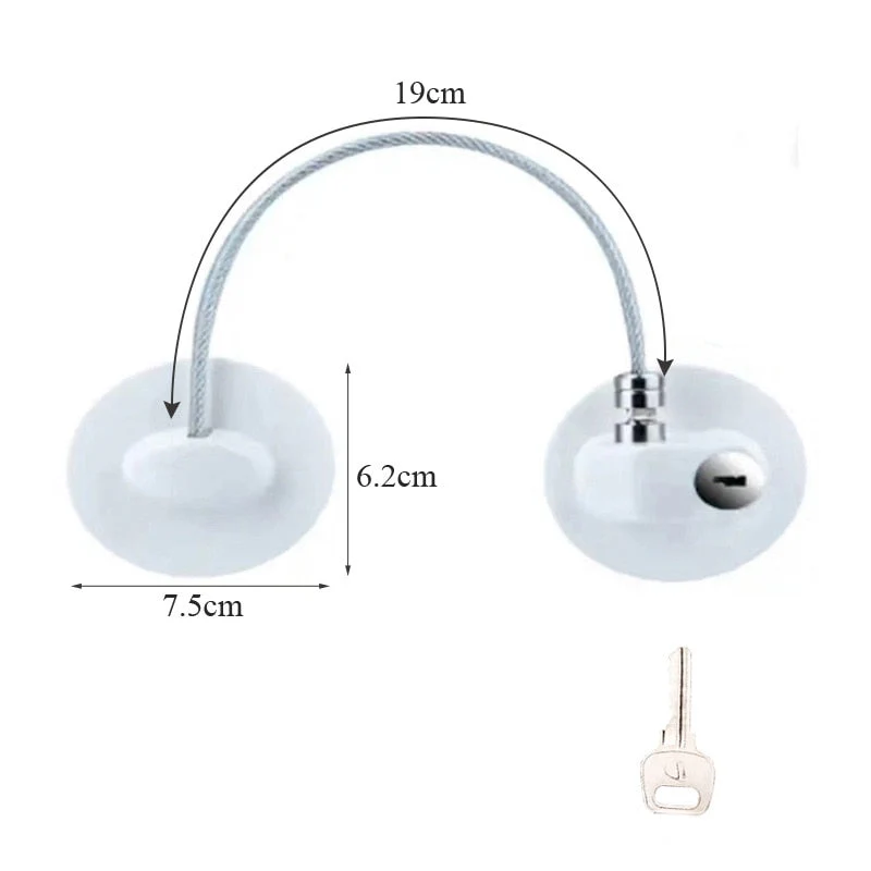 Safe Baby Secure Door Cabinet Lock - Image 11