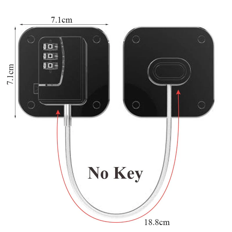 Safe Baby Secure Door Cabinet Lock - Image 12