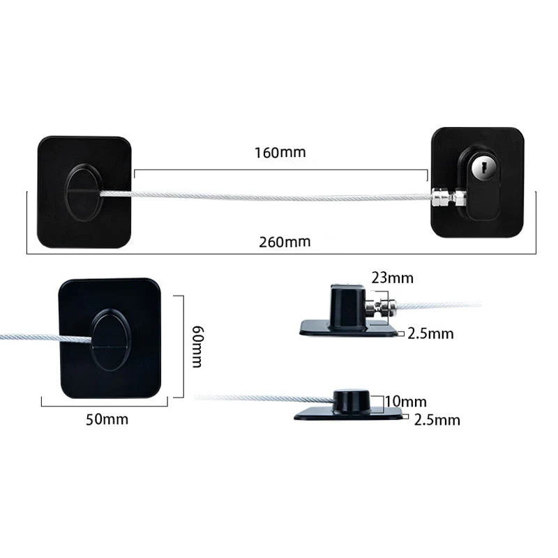 Safe Baby Secure Door Cabinet Lock - Image 14