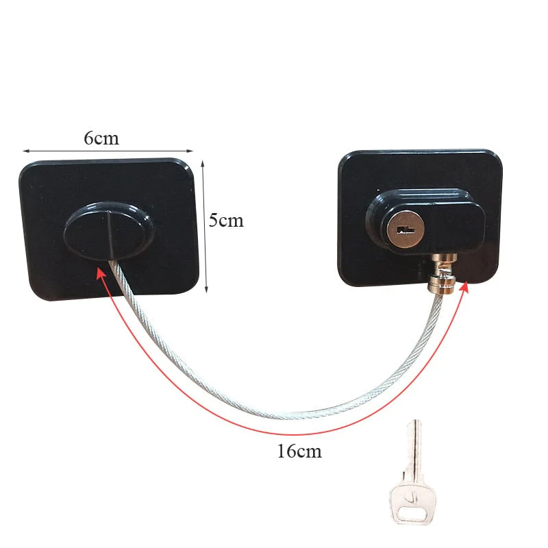 Safe Baby Secure Door Cabinet Lock - Image 8