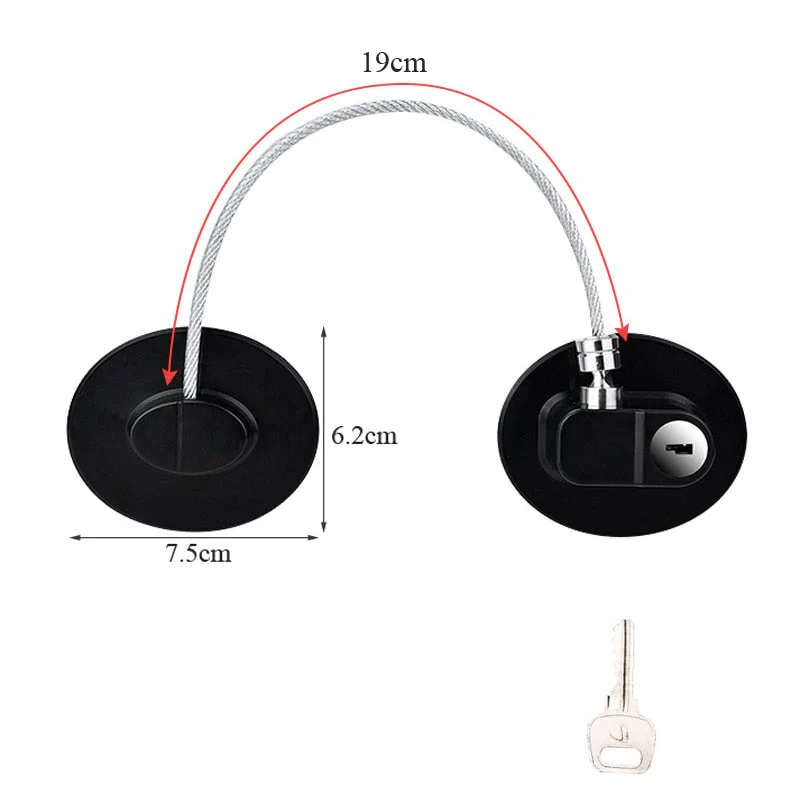 Safe Baby Secure Door Cabinet Lock - Image 9