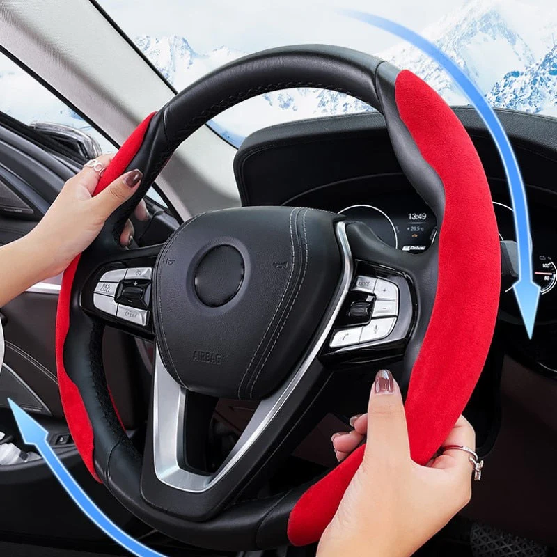 Safe Drive Anti-Skid Car Steering Wheel Cover - Image 5