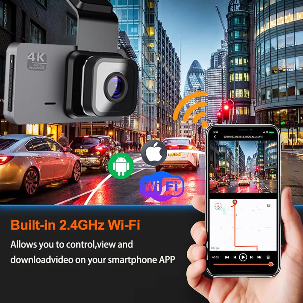 Safe Drive Car Dash Cam Parking Monitor - Image 6