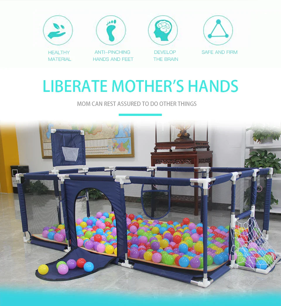 Safe Indoor Baby Adventure Zone Playground - Image 3