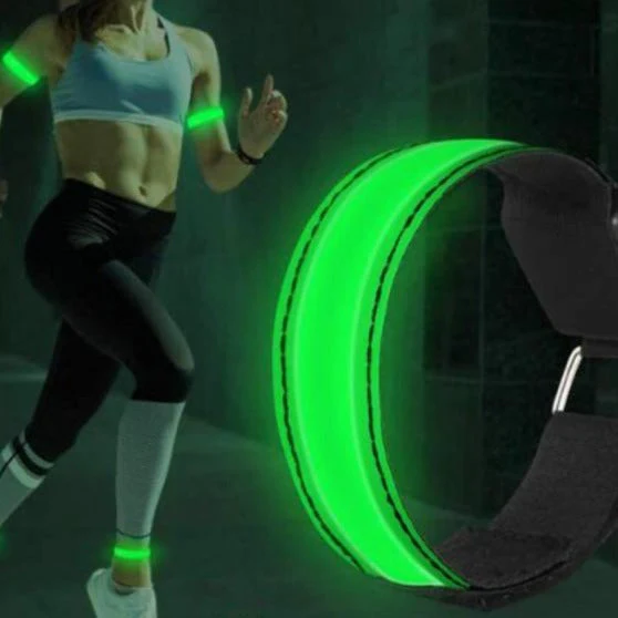 Safety Night Running Wrist Band LED Light - Image 2