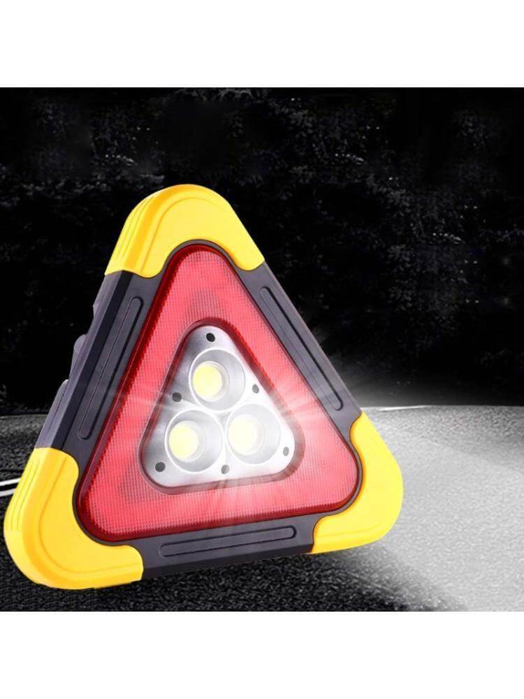 Safety Triangle Warning Sign Car LED Light - Image 4