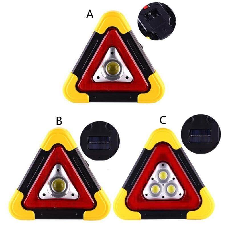 Safety Triangle Warning Sign Car LED Light - Image 6