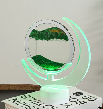 Sand Serenity Moon Shape Night Light - Image 6