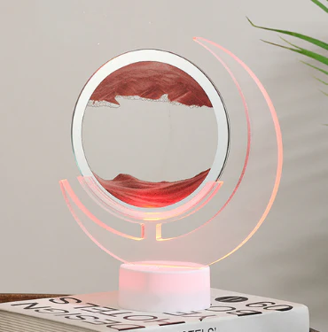 Sand Serenity Moon Shape Night Light - Image 8