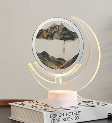 Sand Serenity Moon Shape Night Light - Image 9