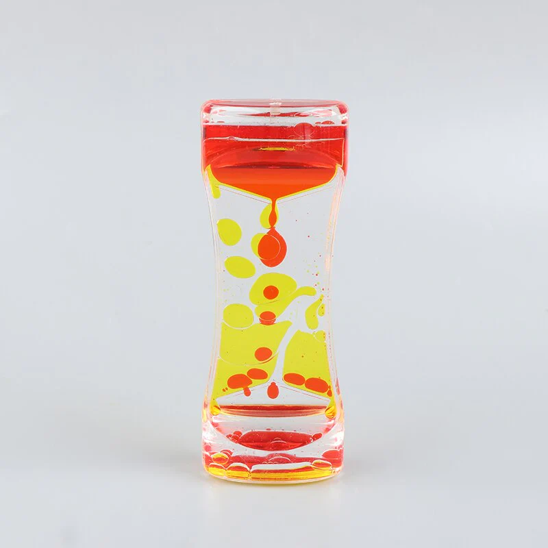 Sand Serenity Relaxing Liquid Motion Hourglass - Image 6