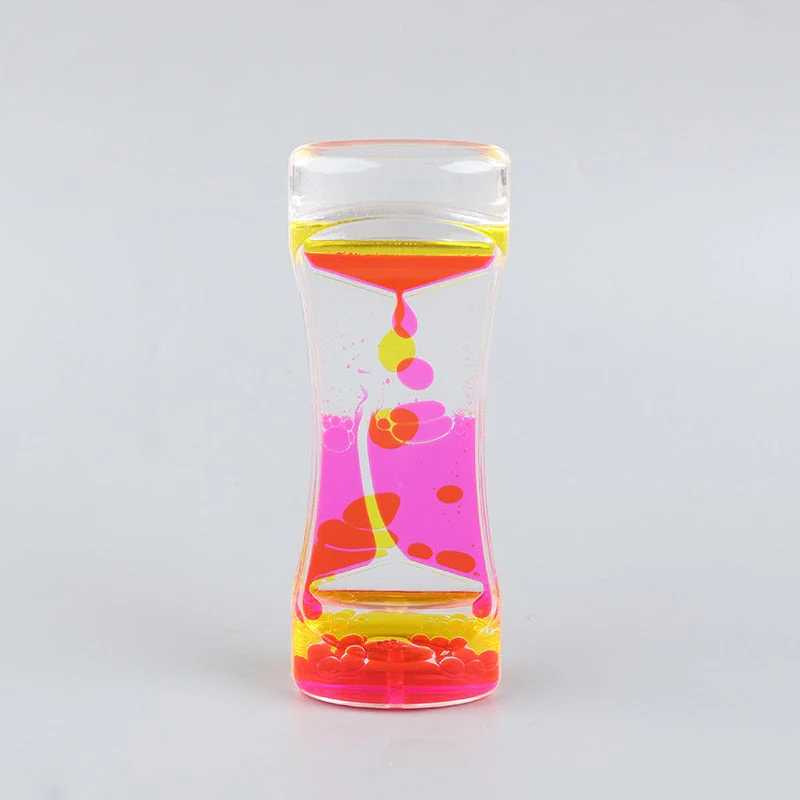 Sand Serenity Relaxing Liquid Motion Hourglass - Image 7