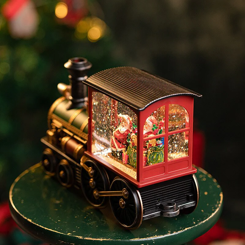 Santa Claus Christmas Train Music Box - Image 3