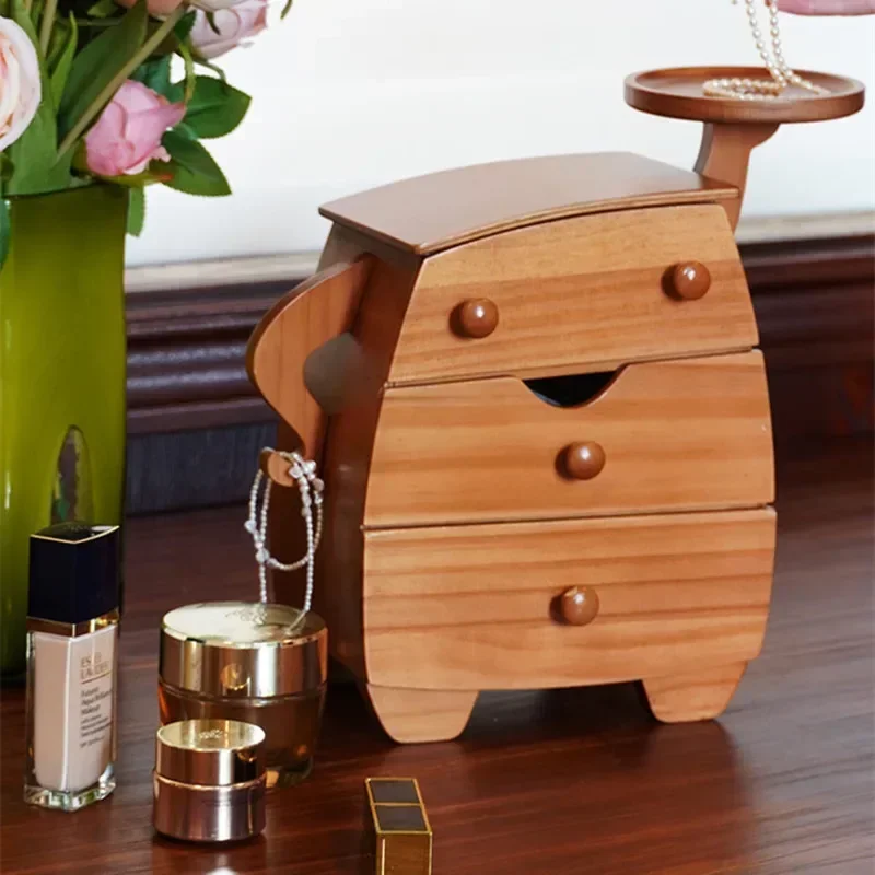 Sassy Wooden Jewelry Mini Storage Box - Image 2