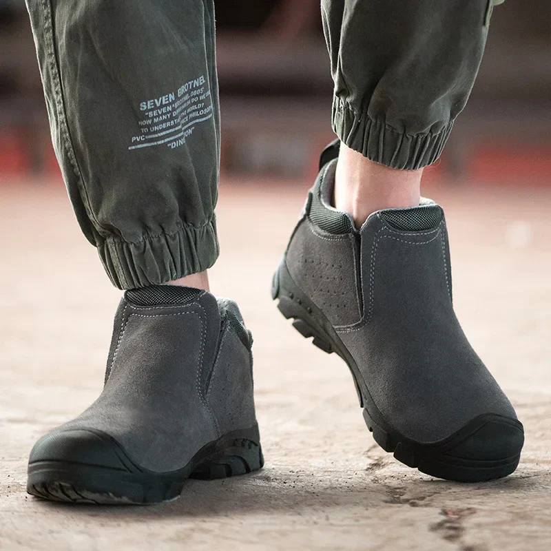 Scald-Proof Insulated Durable Slip-On Indestructible Work Shoes - Image 2