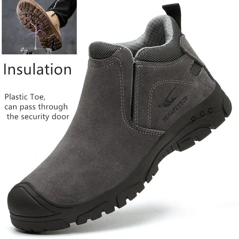 Scald-Proof Insulated Durable Slip-On Indestructible Work Shoes - Image 4