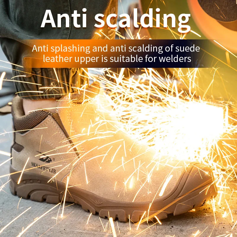 Scald-Proof Insulated Durable Slip-On Indestructible Work Shoes - Image 8