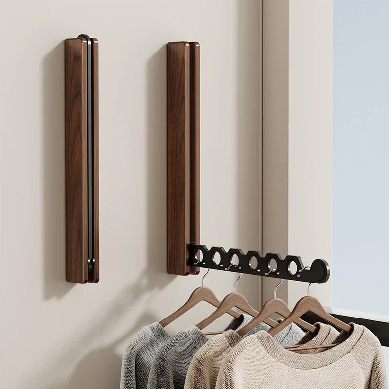 Scandinavian Style Foldable Hanging Clothes Rack