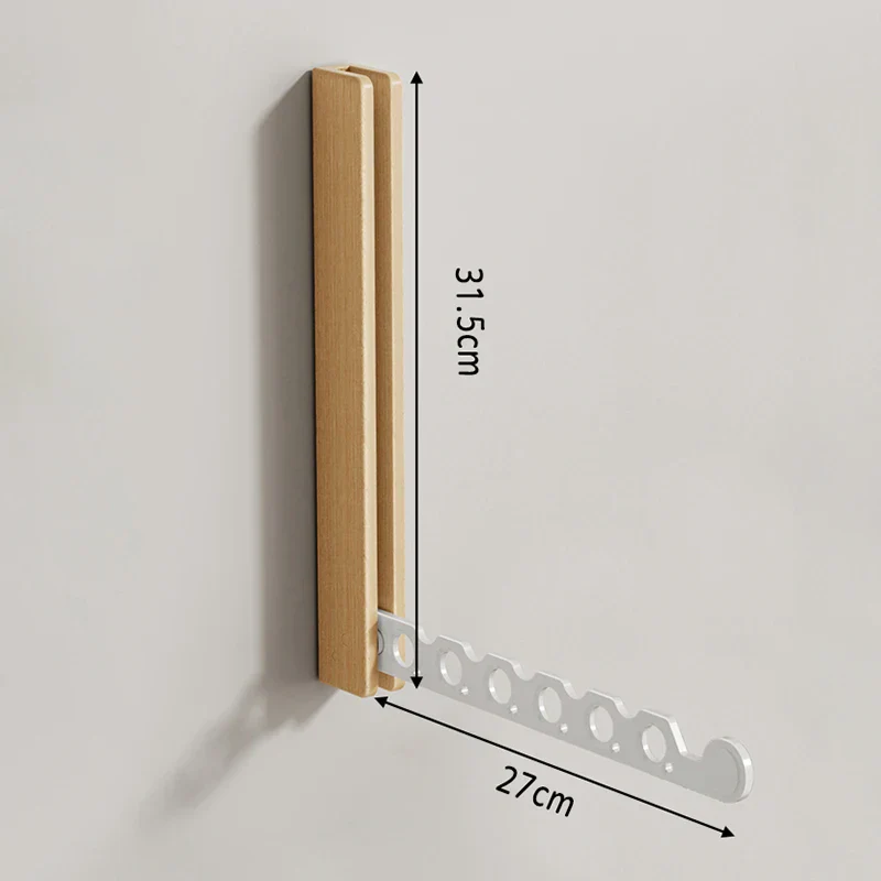 Scandinavian Style Foldable Hanging Clothes Rack - Image 6