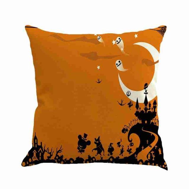 Scary House Halloween Pillow Cases - Image 3