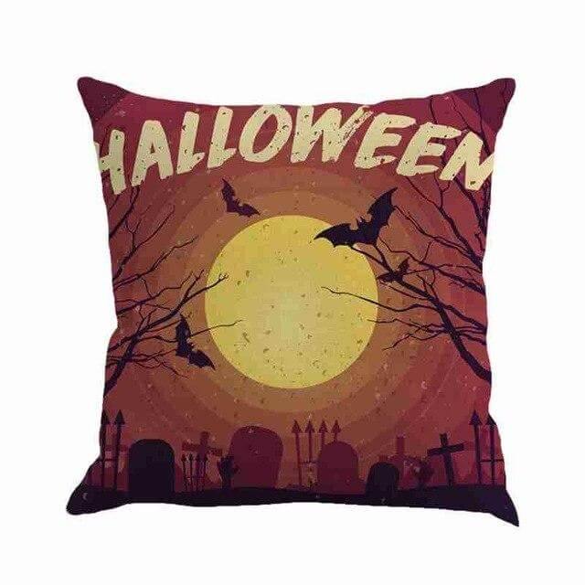 Scary House Halloween Pillow Cases - Image 9