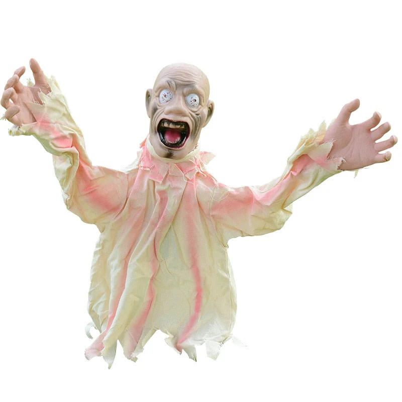Scary Screaming Zombie Garden Halloween Decoration - Image 8