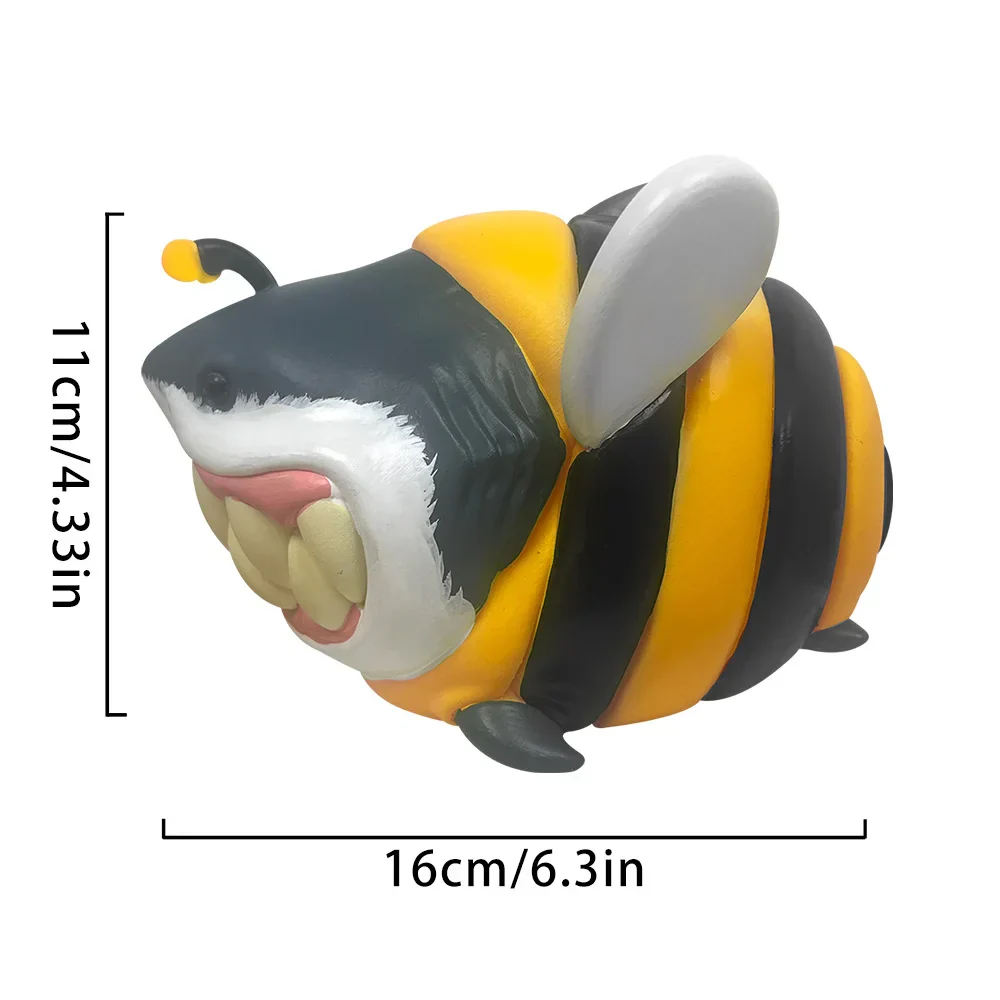 Scary Shark Bee Resin Decor - Image 5