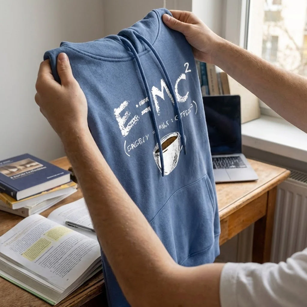Science Coffee Formula Humor Hoodie - Image 3