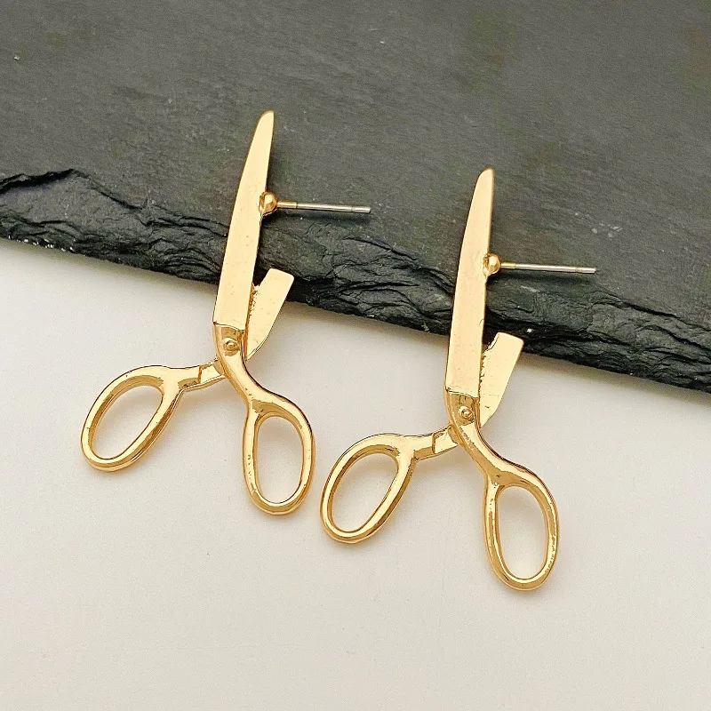 Scissor Design Artisan Earrings - Image 5