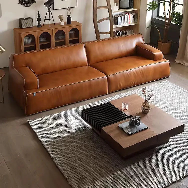 Sculpted Wave Centerpiece Wooden Coffee Table - Image 5
