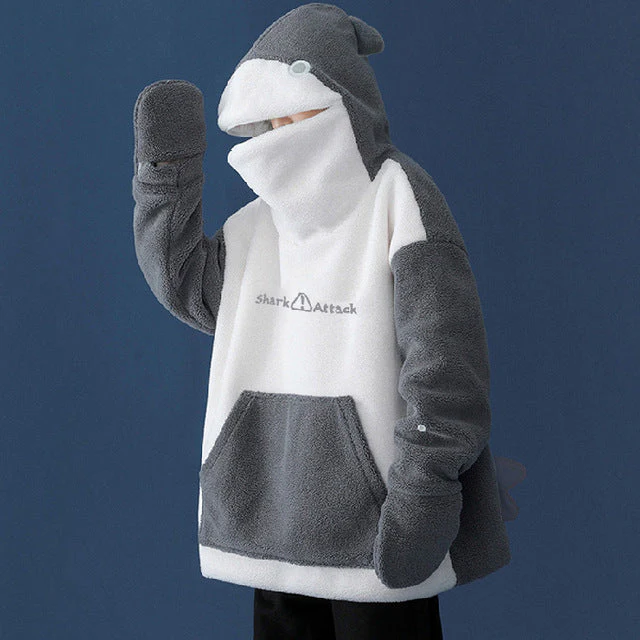 Sea Shark Stylish Hoodie - Image 5