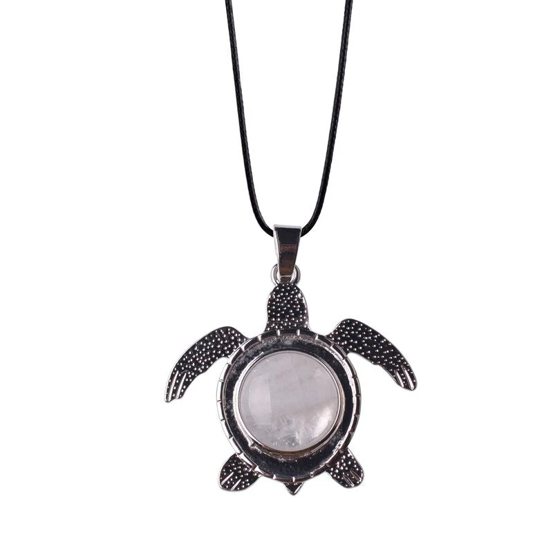 Sea Turtle Natural Stone Necklace - Image 21