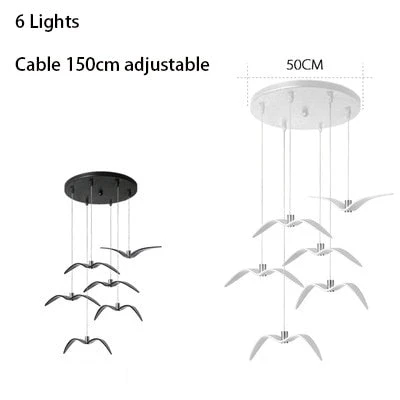 Seagull Bird Modern Pendant lamp - Image 10