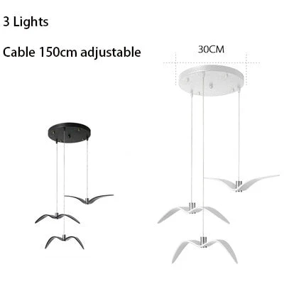 Seagull Bird Modern Pendant lamp - Image 9