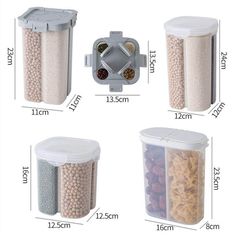 Sealed Multigrain Food Storage Storage Container - Image 16