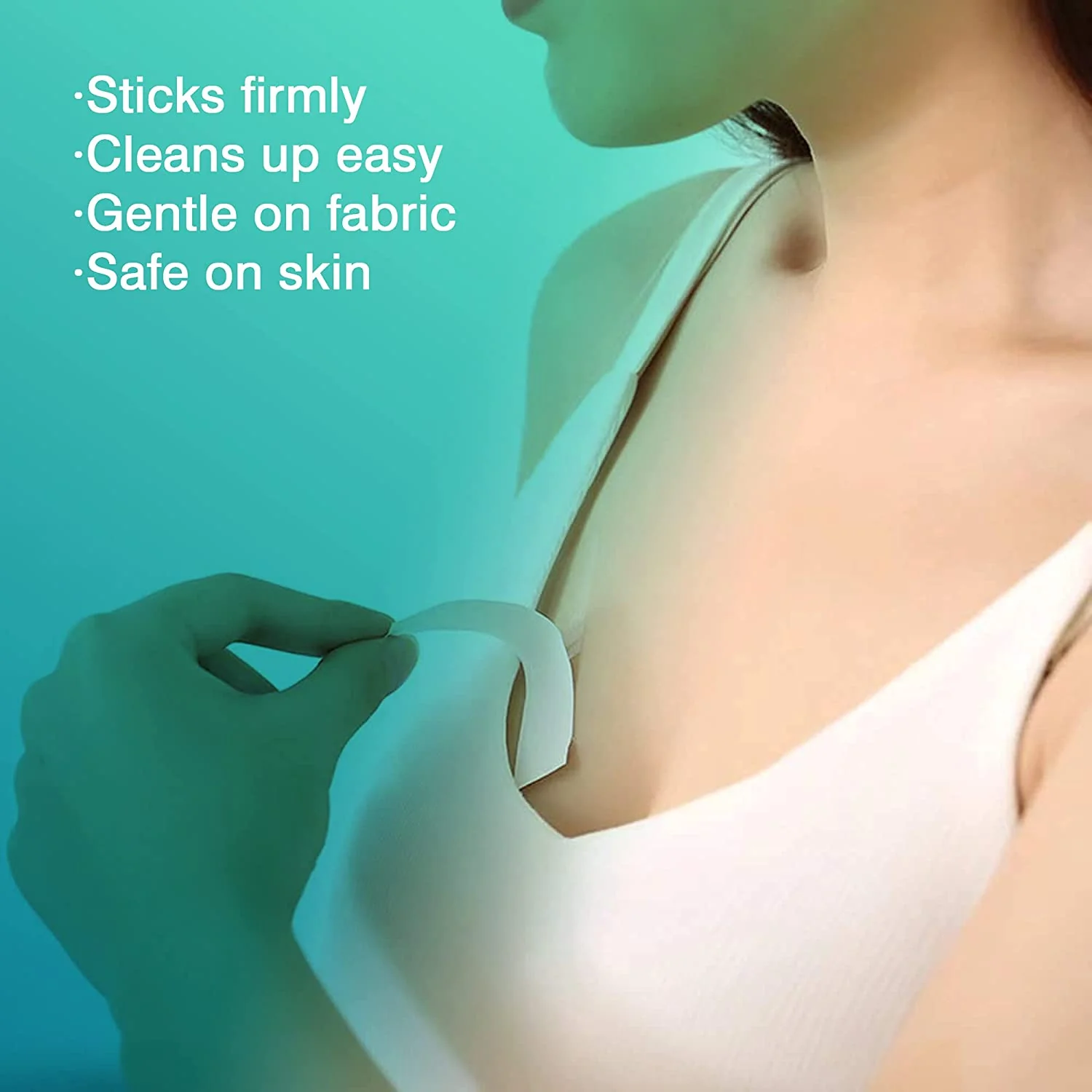 Seamless Style Women's Double-Sided Transparent Clothing Tape - Image 2