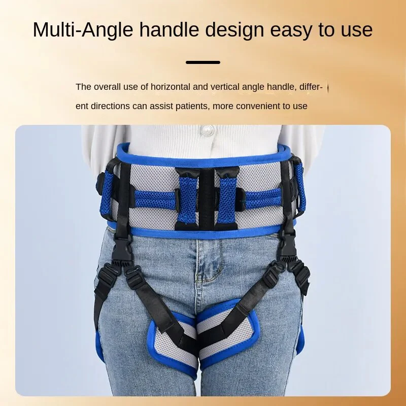 Secure Lift Body Support Patient Transfer Strap Belt - Image 3
