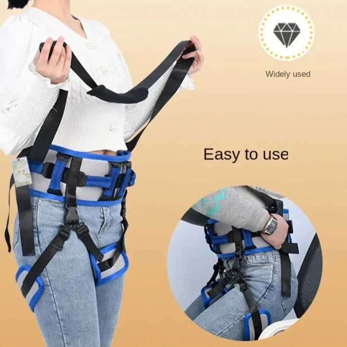 Secure Lift Body Support Patient Transfer Strap Belt - Image 4