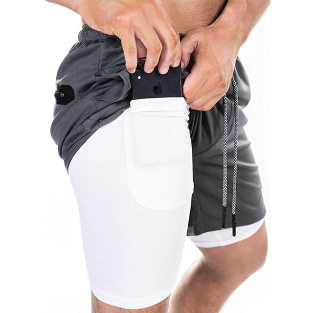Secure Pocket Fitness Shorts - Image 2