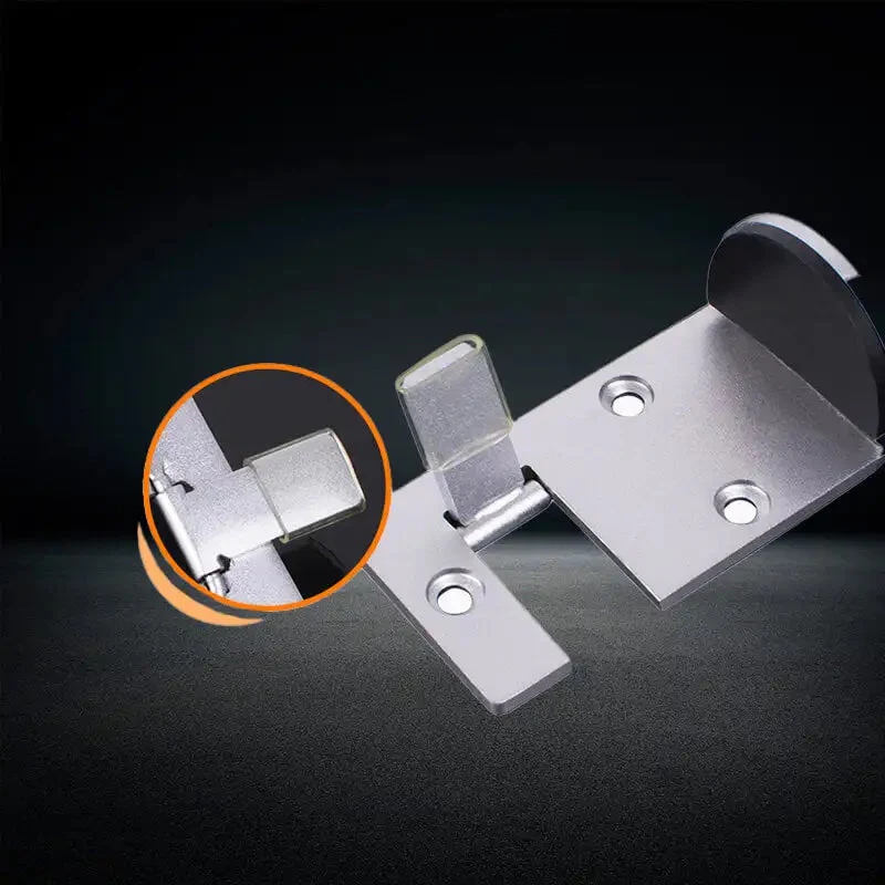 Secure Stainless Hidden Door Stopper - Image 3