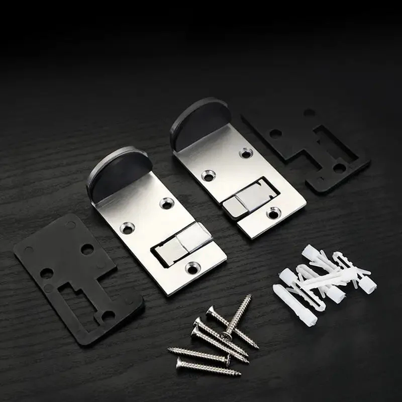 Secure Stainless Hidden Door Stopper - Image 4