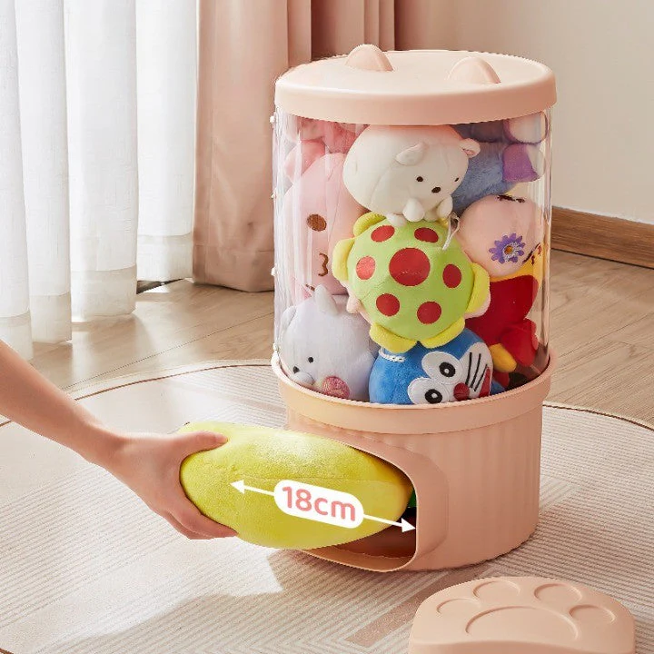 See-Through Toy Storage Kids Room Organizer Cube - Image 2