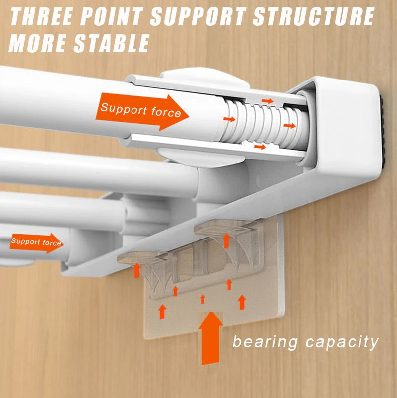 Self-Adhesive Closet Wizard Shelf Support Bracket - Image 3
