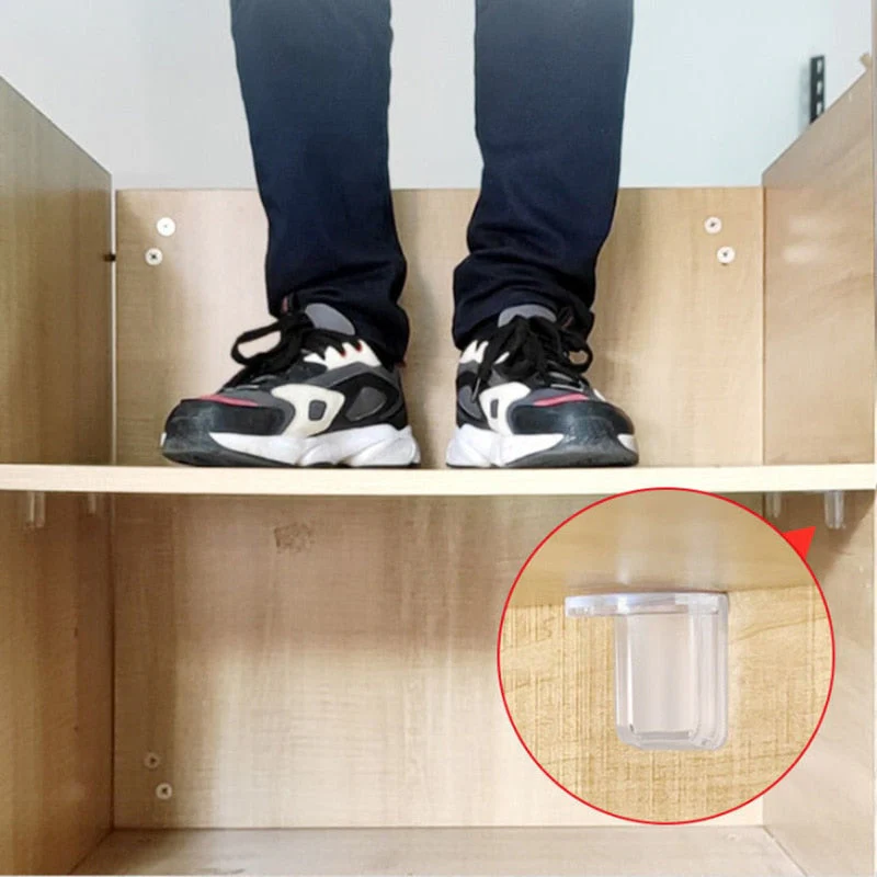 Self-Adhesive Closet Wizard Shelf Support Bracket - Image 5